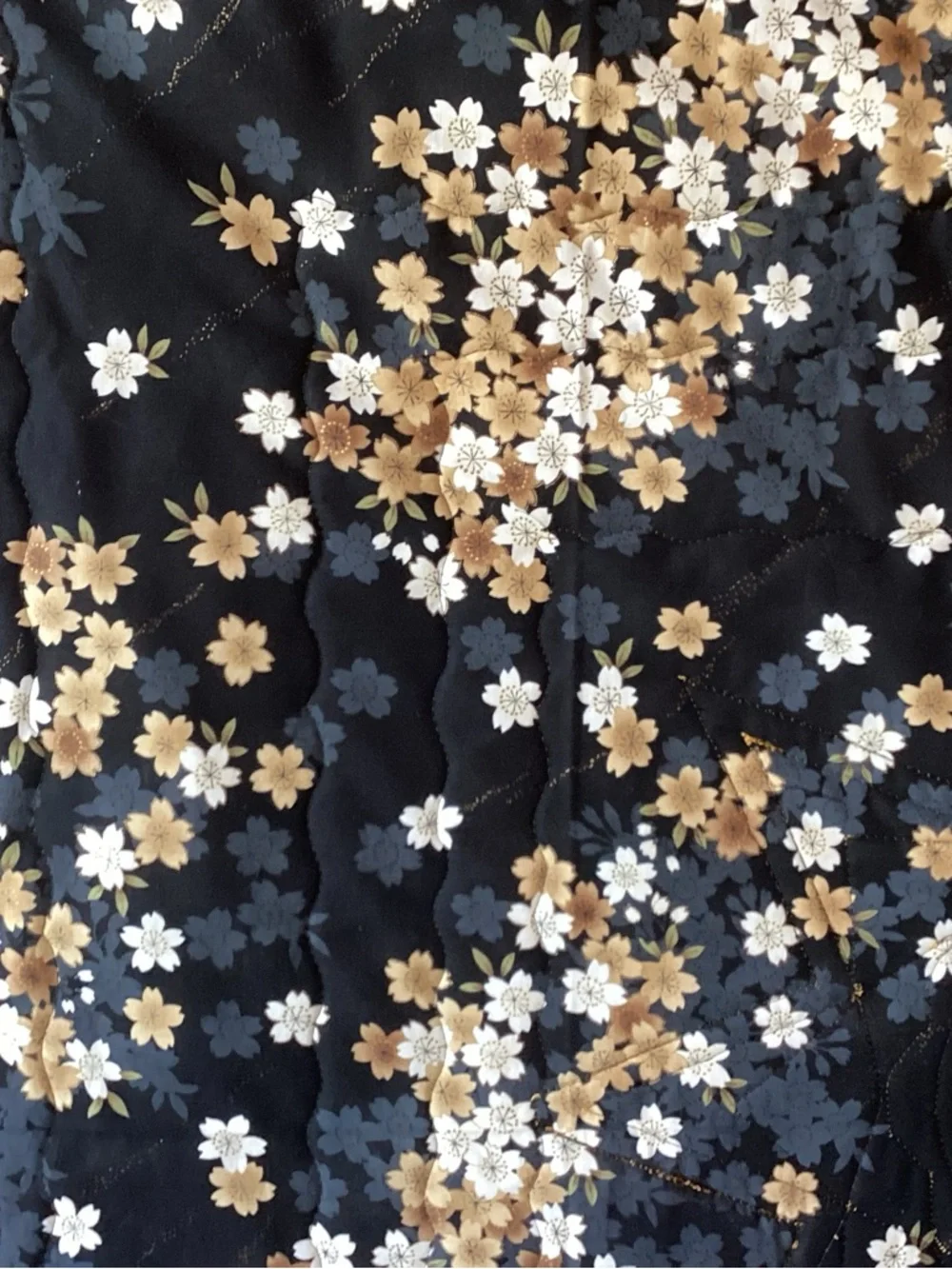 NWT. Gold and Black Star Lap Quilt